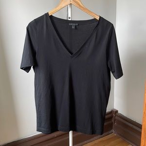 COS Oversized V Neck Top Cotton